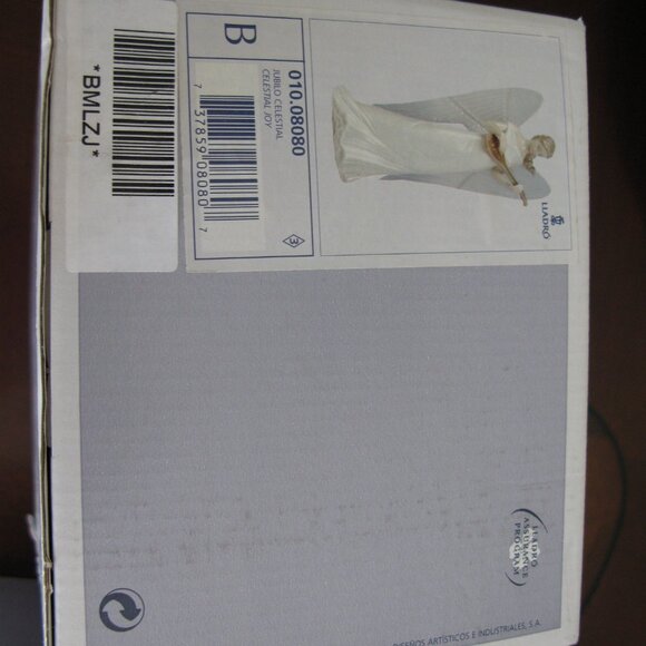 Lladro Celestial Melody Angel Tree Topper 01008262 NIB - Picture 8 of 9